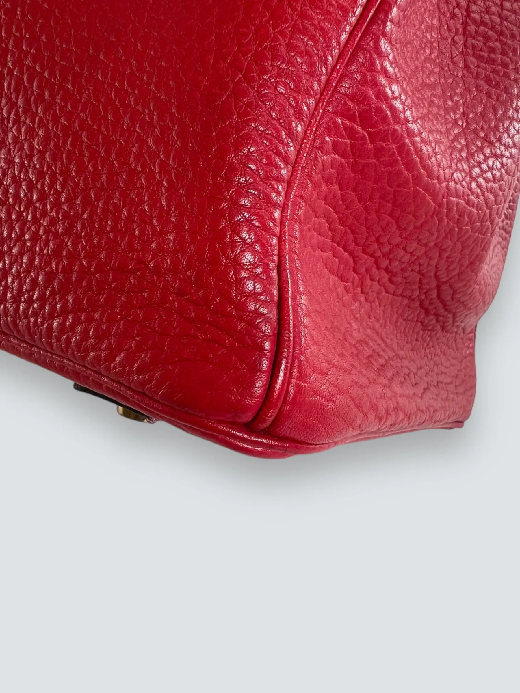 Herm??s Red Togo Leather Birkin 40