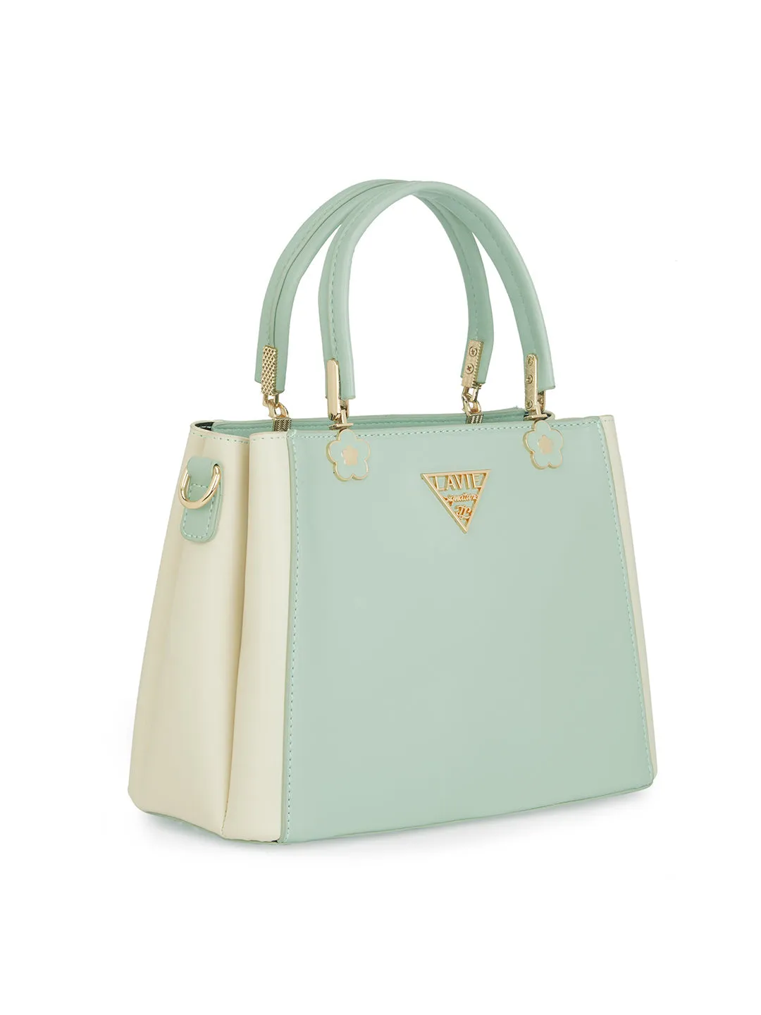 Lancaster 3 Compartment Small Satchel Bag