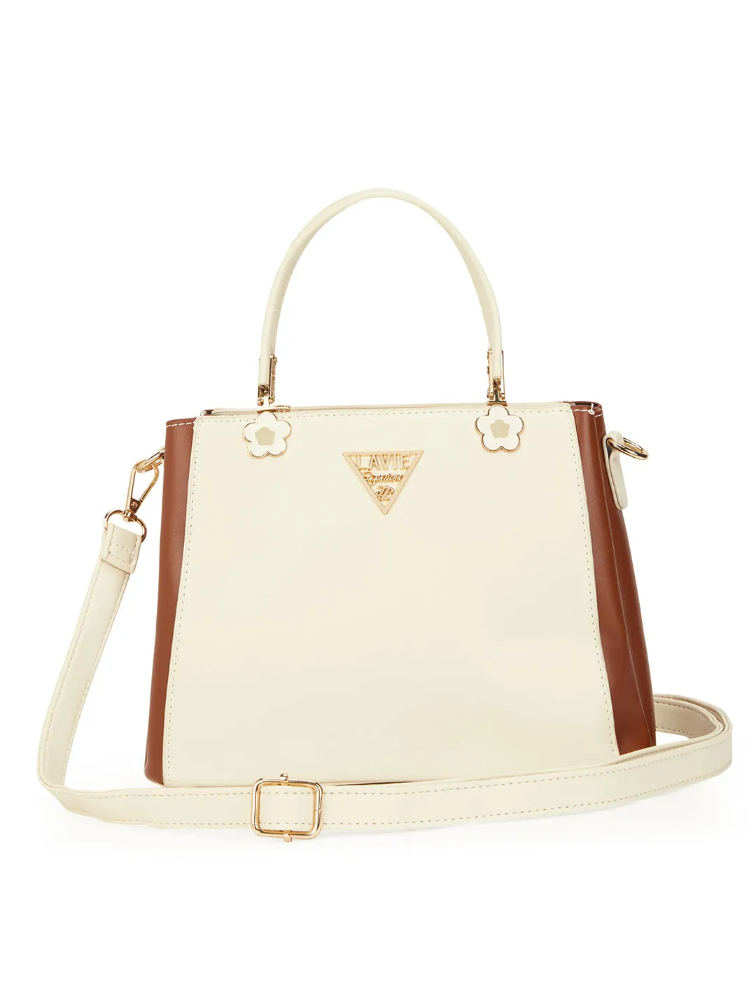 Lancaster 3 Compartment Small Satchel Bag