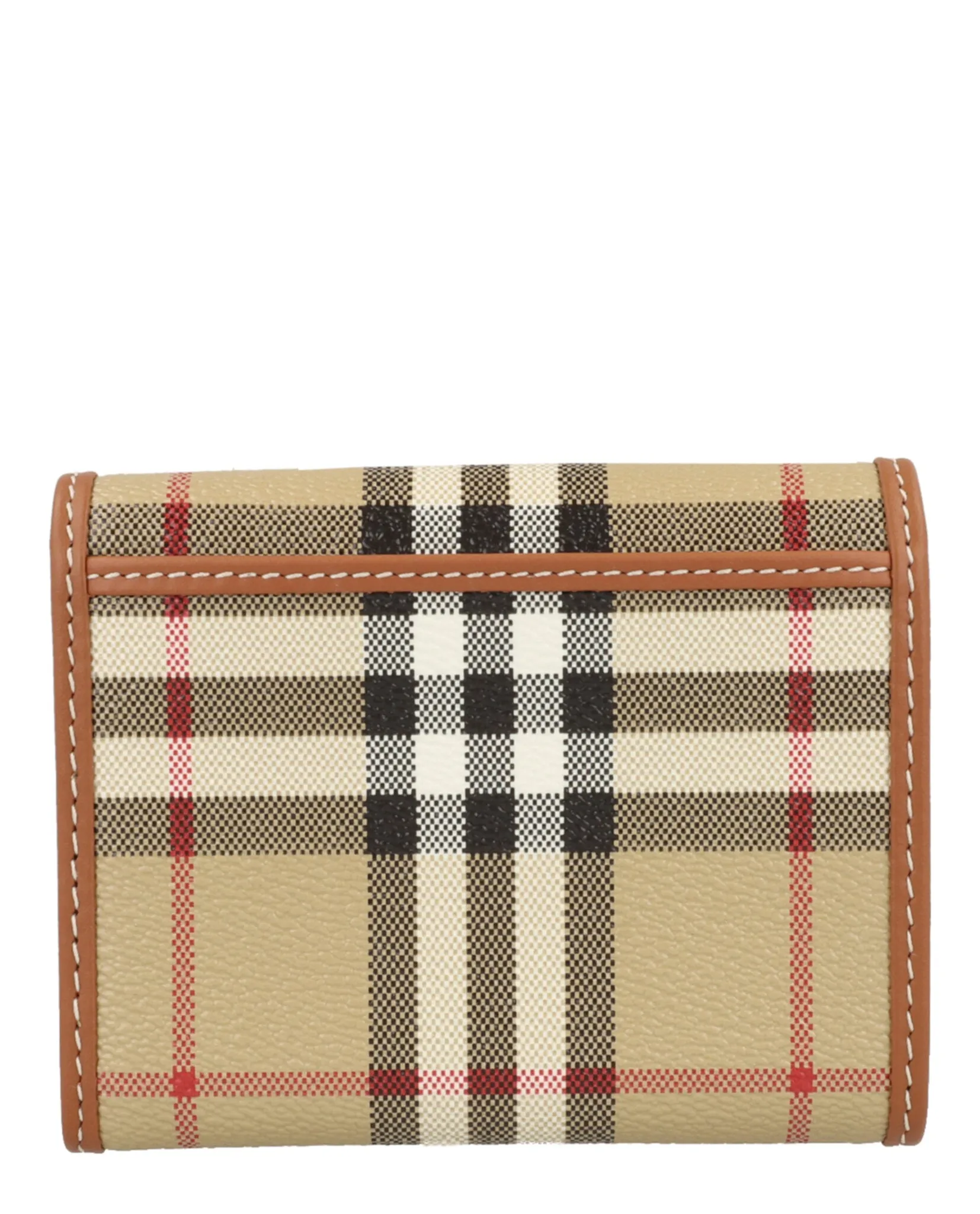 Lancaster Check Trifold Wallet