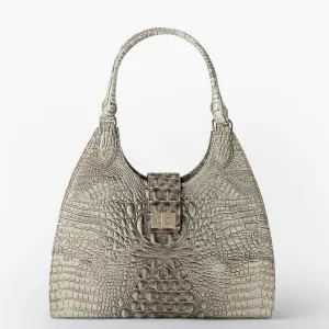 Large Adrian Satchel Timeless Taupe Ombre Melbourne