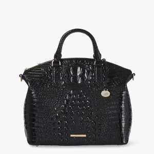 Large Duxbury Satchel Black Melbourne