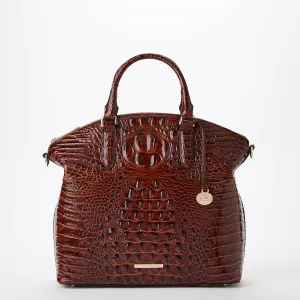 Large Duxbury Satchel Pecan Melbourne