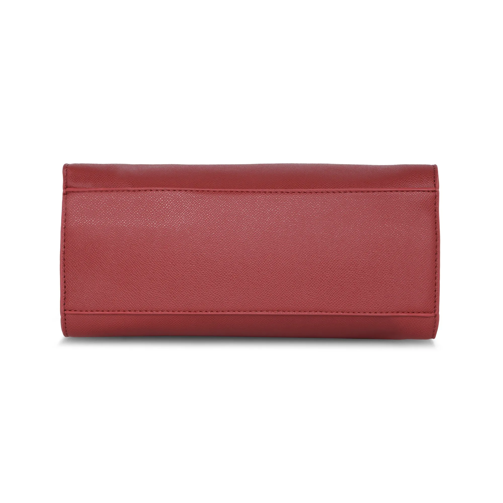 Lavie Luxe Gehry Red Medium Women'S Satchel