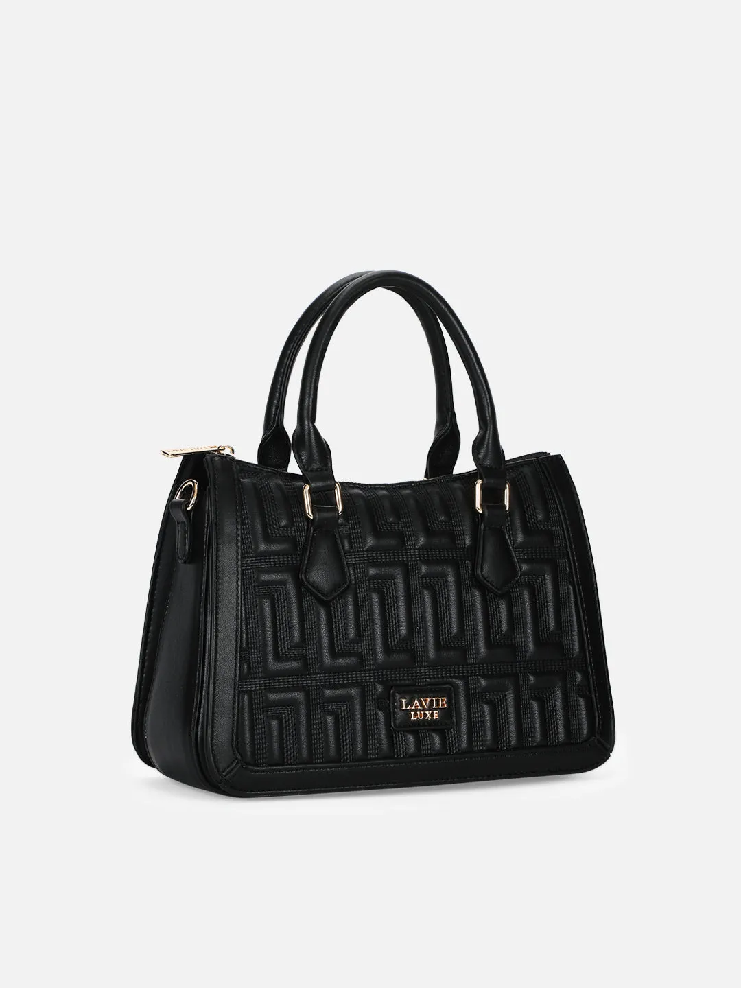 Lavie Luxe Hailey Small 3 Compartment Satchel