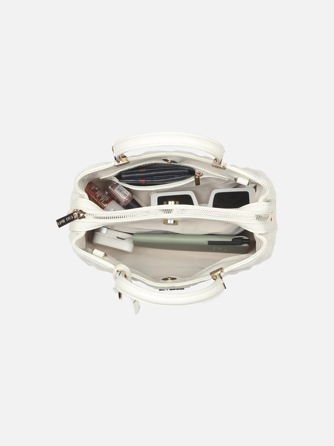 Lavie Luxe Juli25 Medium 3 Compartment Satchel