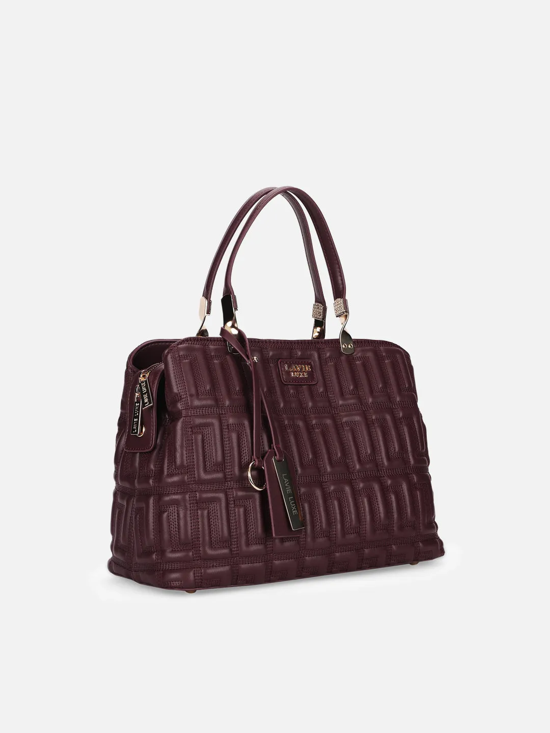 Lavie Luxe Juli25 Medium 3 Compartment Satchel