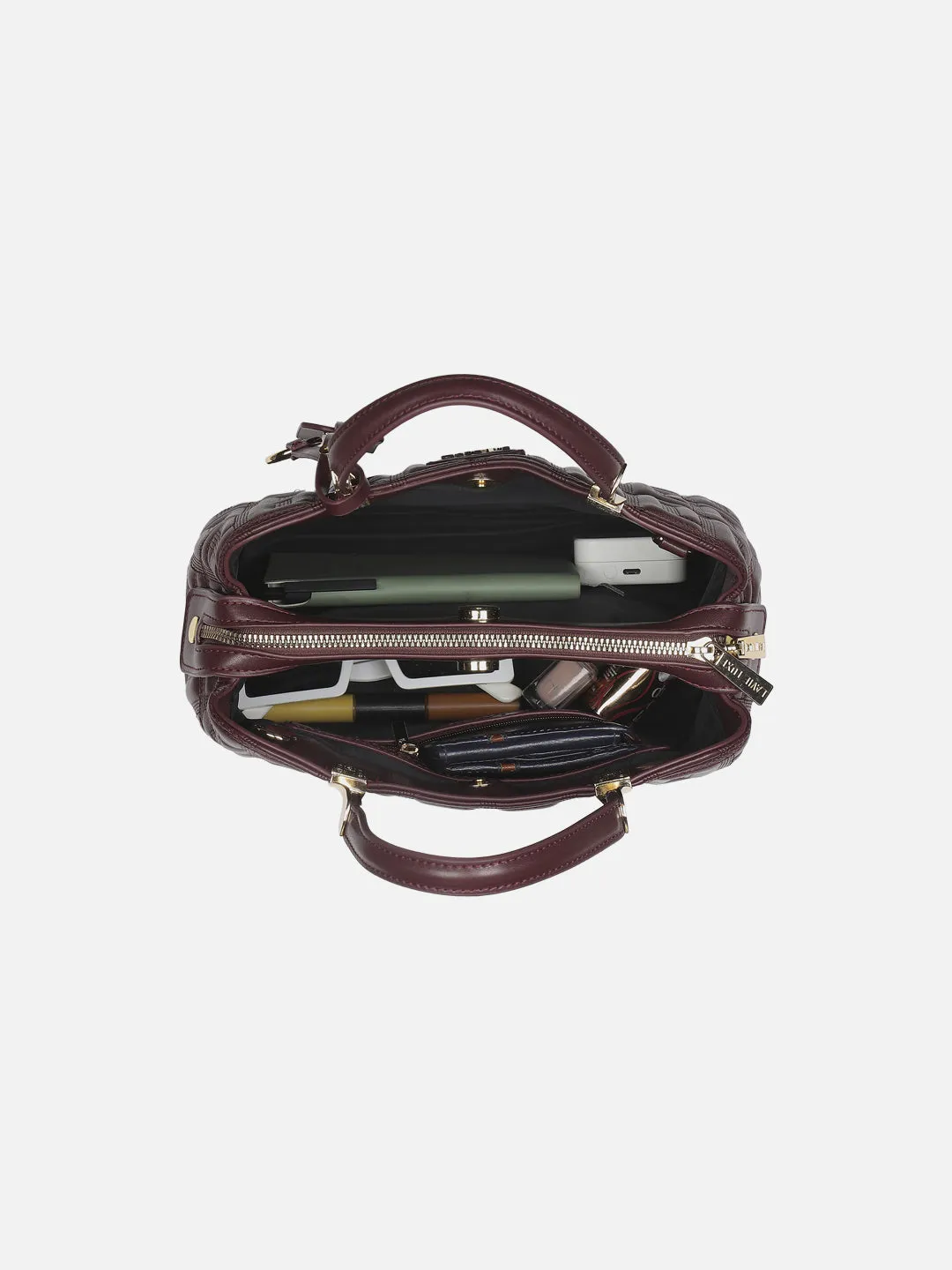 Lavie Luxe Juli25 Medium 3 Compartment Satchel