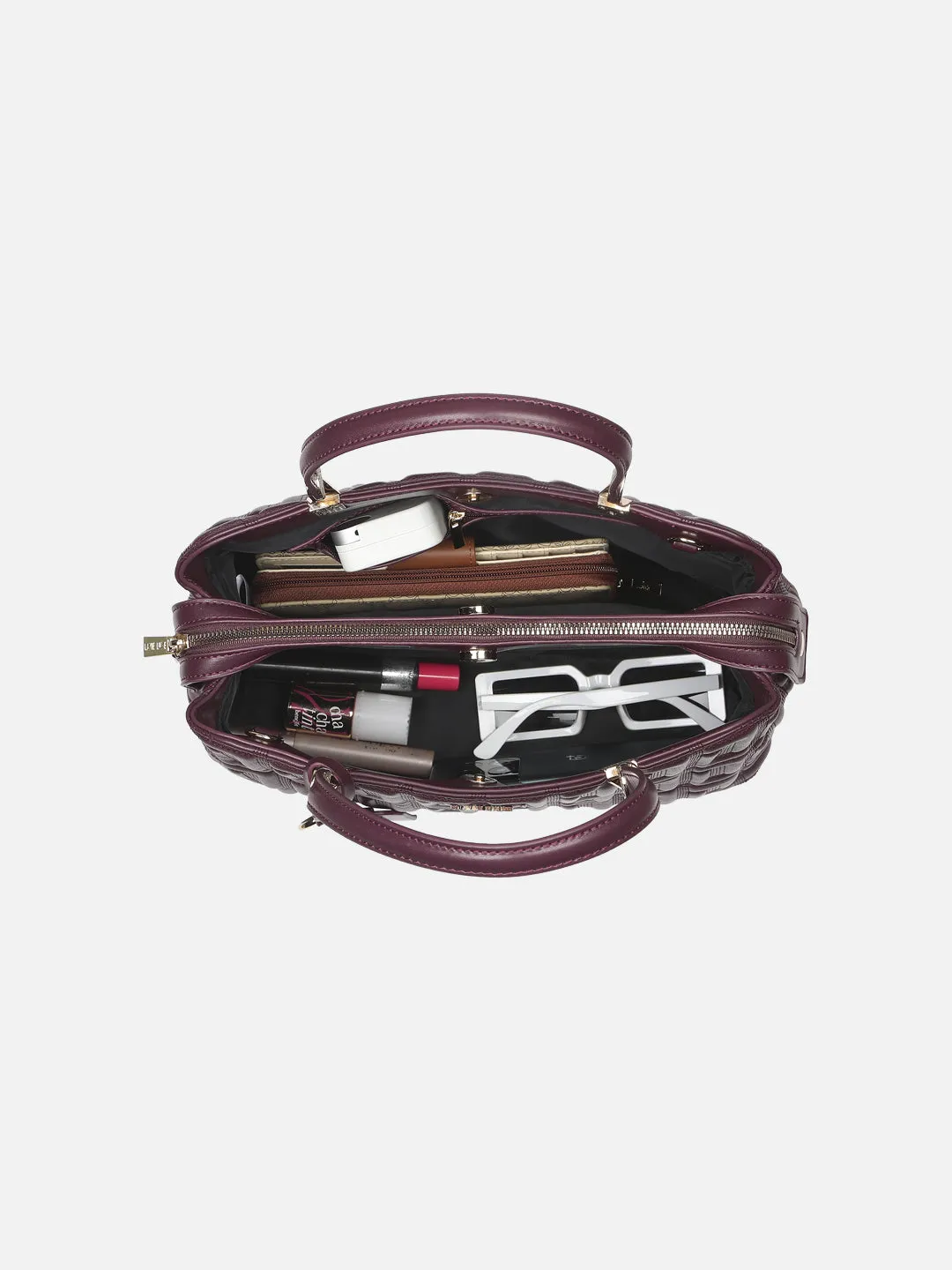 Lavie Luxe Juli25 Small 3 Compartment Satchel
