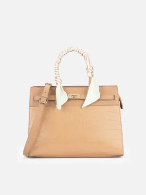 Lavie Luxe Strap 3 Compartment Large Satchel