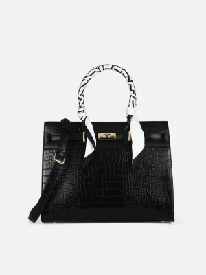 Lavie Luxe Strap 3 Compartment Large Satchel