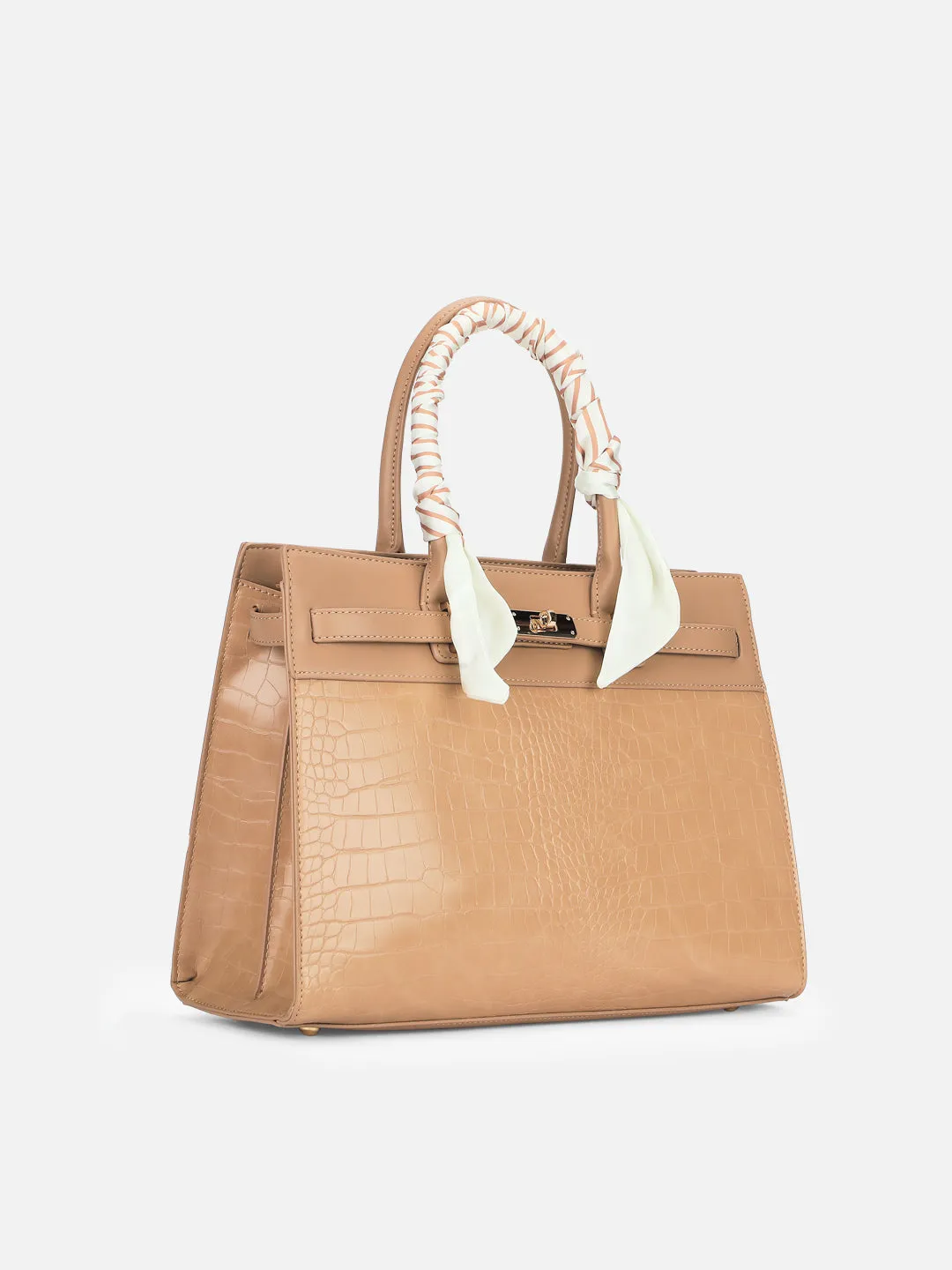 Lavie Luxe Strap 3 Compartment Large Satchel