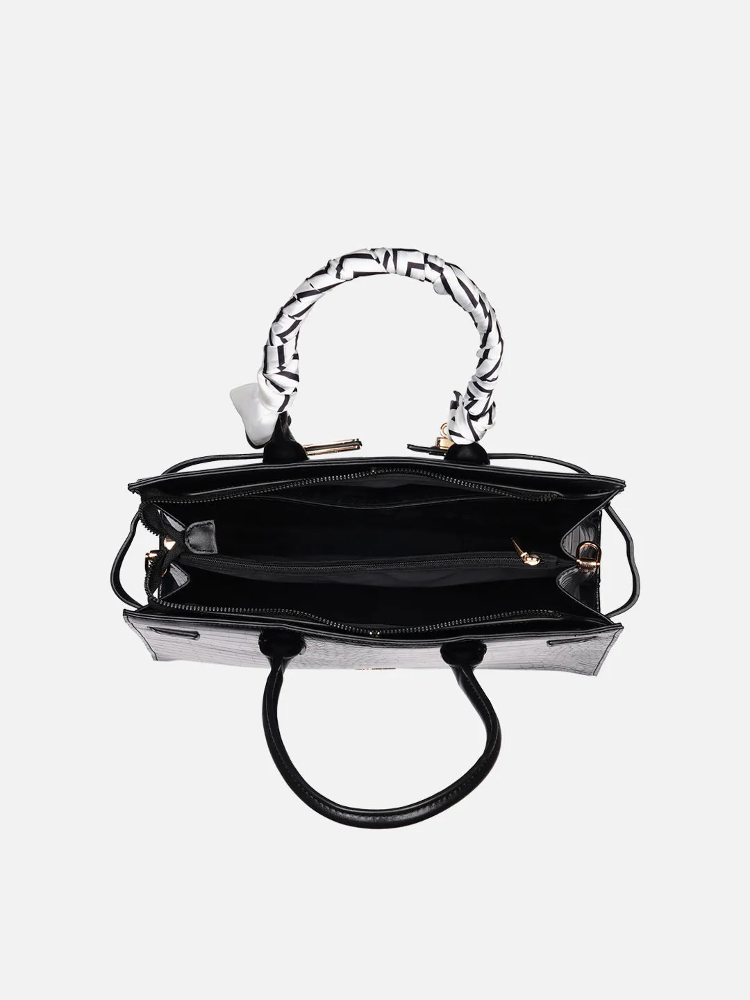 Lavie Luxe Strap 3 Compartment Large Satchel