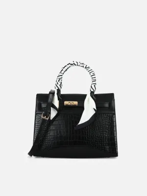Lavie Luxe Strap 3 Compartment Medium Satchel