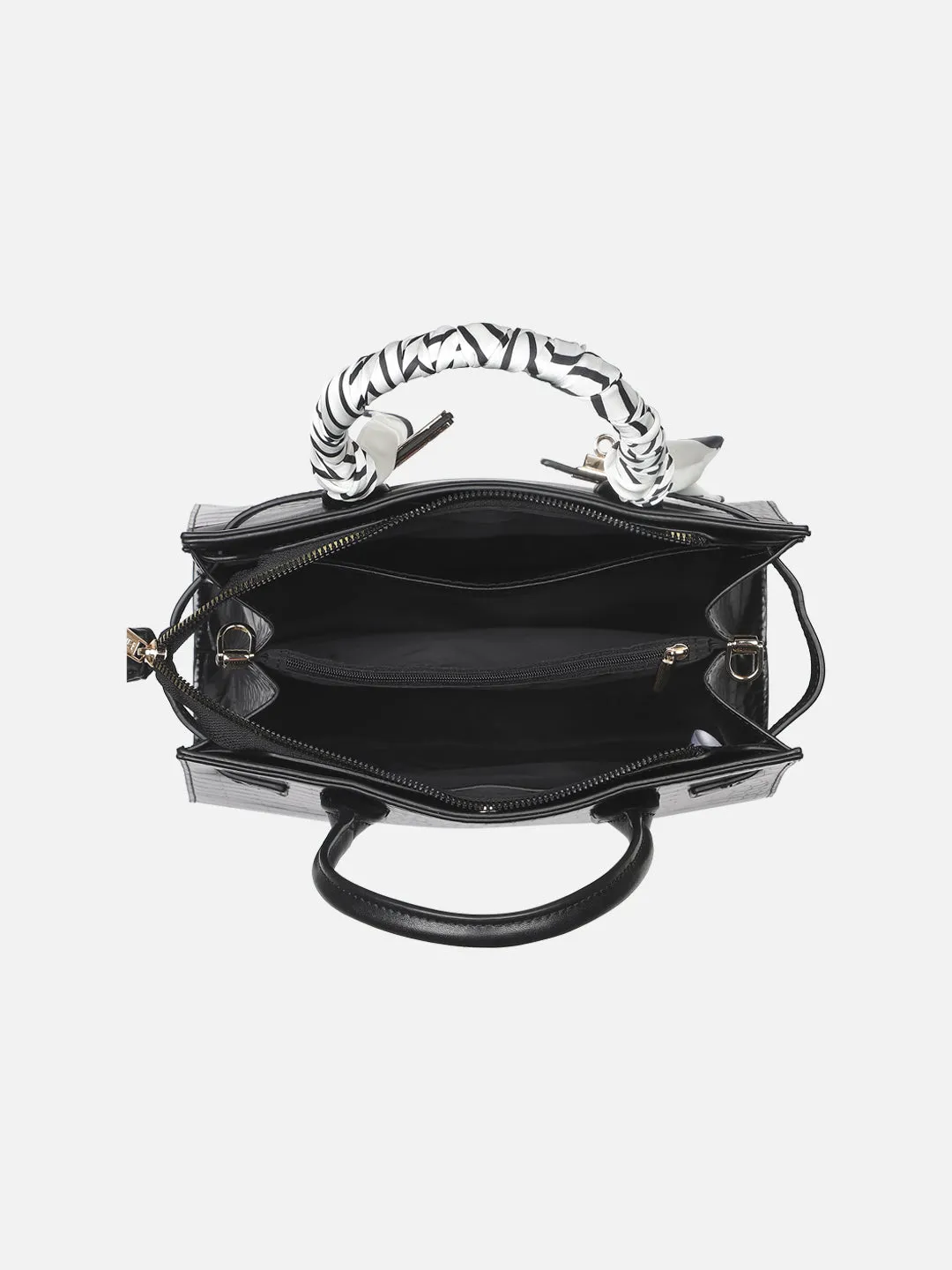Lavie Luxe Strap 3 Compartment Medium Satchel