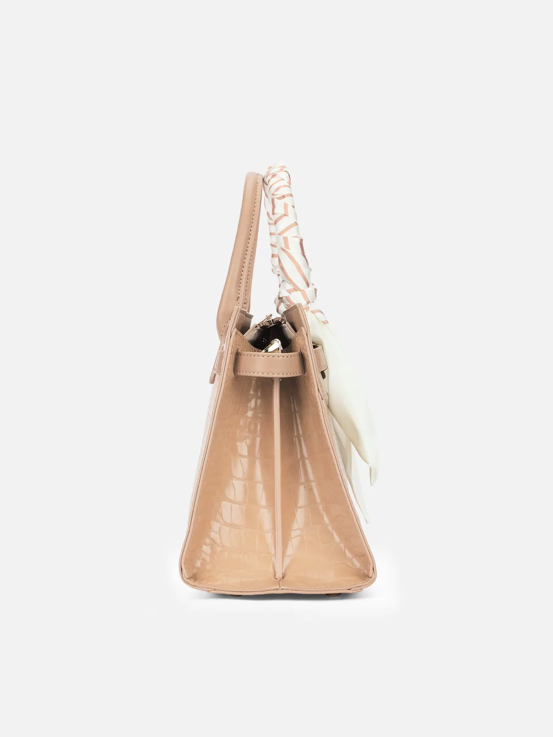 Lavie Luxe Strap 3 Compartment Medium Satchel