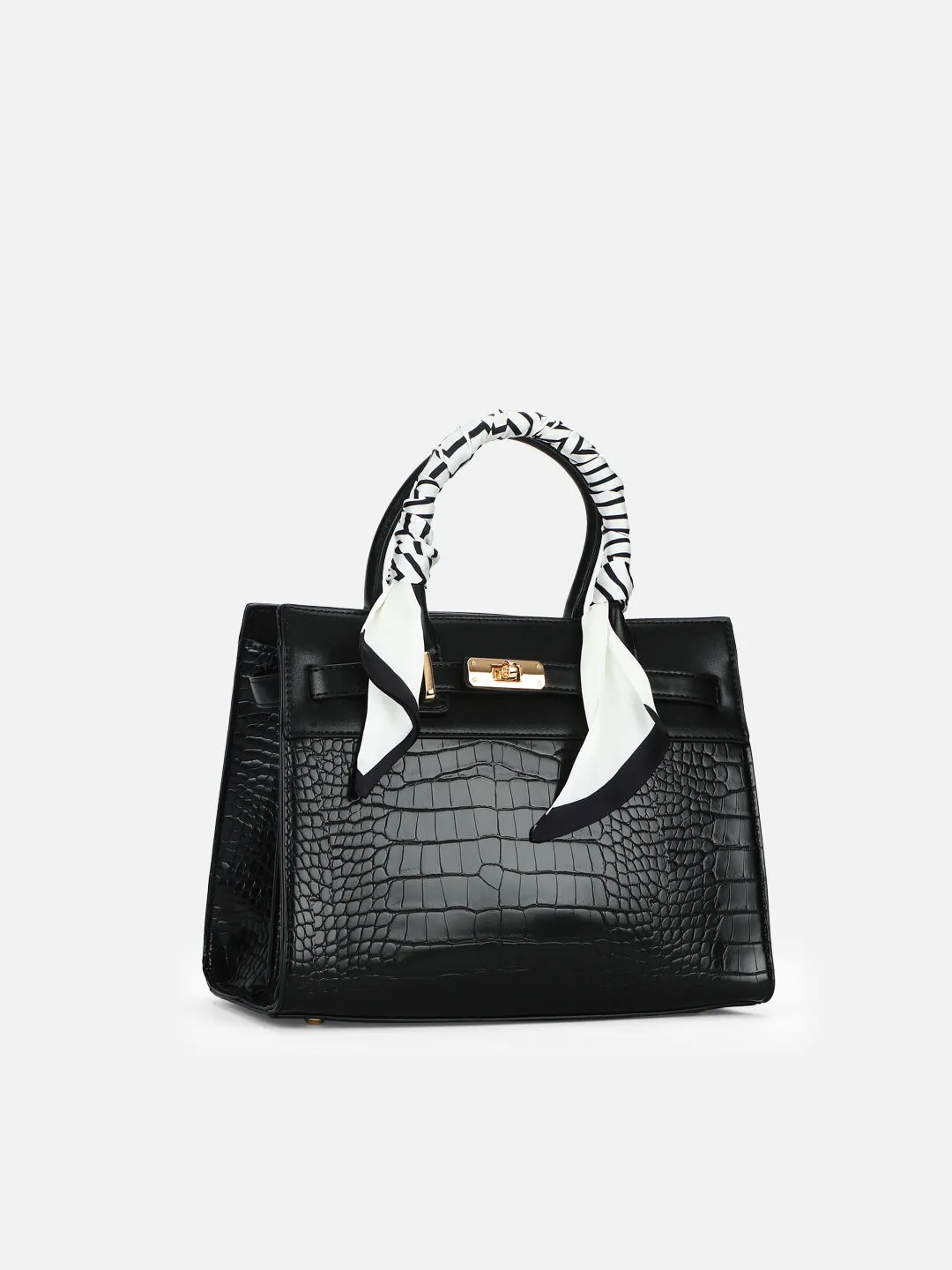 Lavie Luxe Strap 3 Compartment Medium Satchel