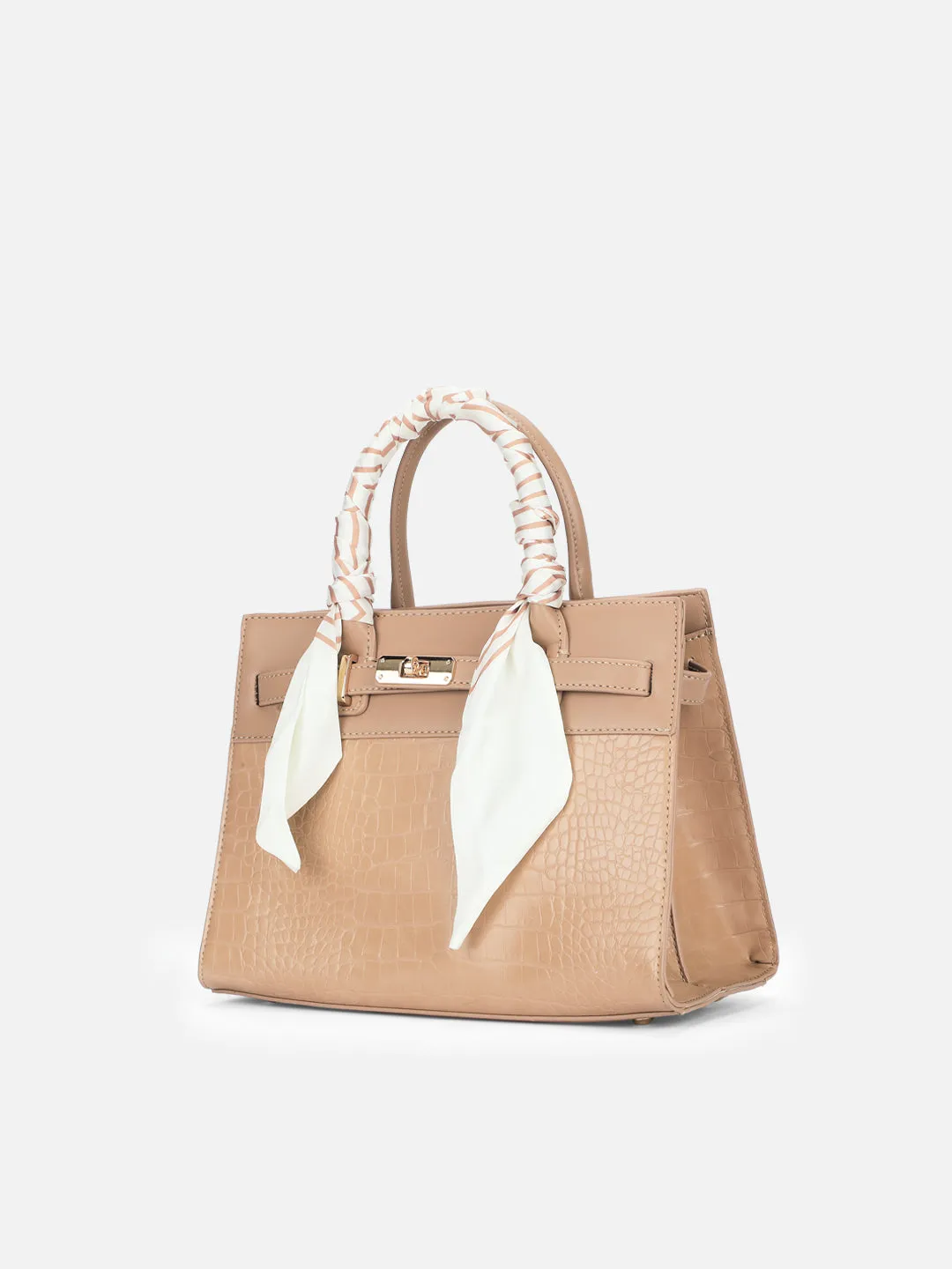Lavie Luxe Strap 3 Compartment Medium Satchel