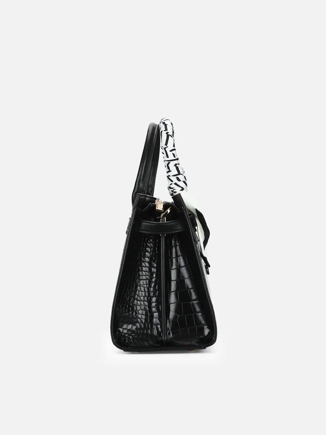 Lavie Luxe Strap 3 Compartment Medium Satchel