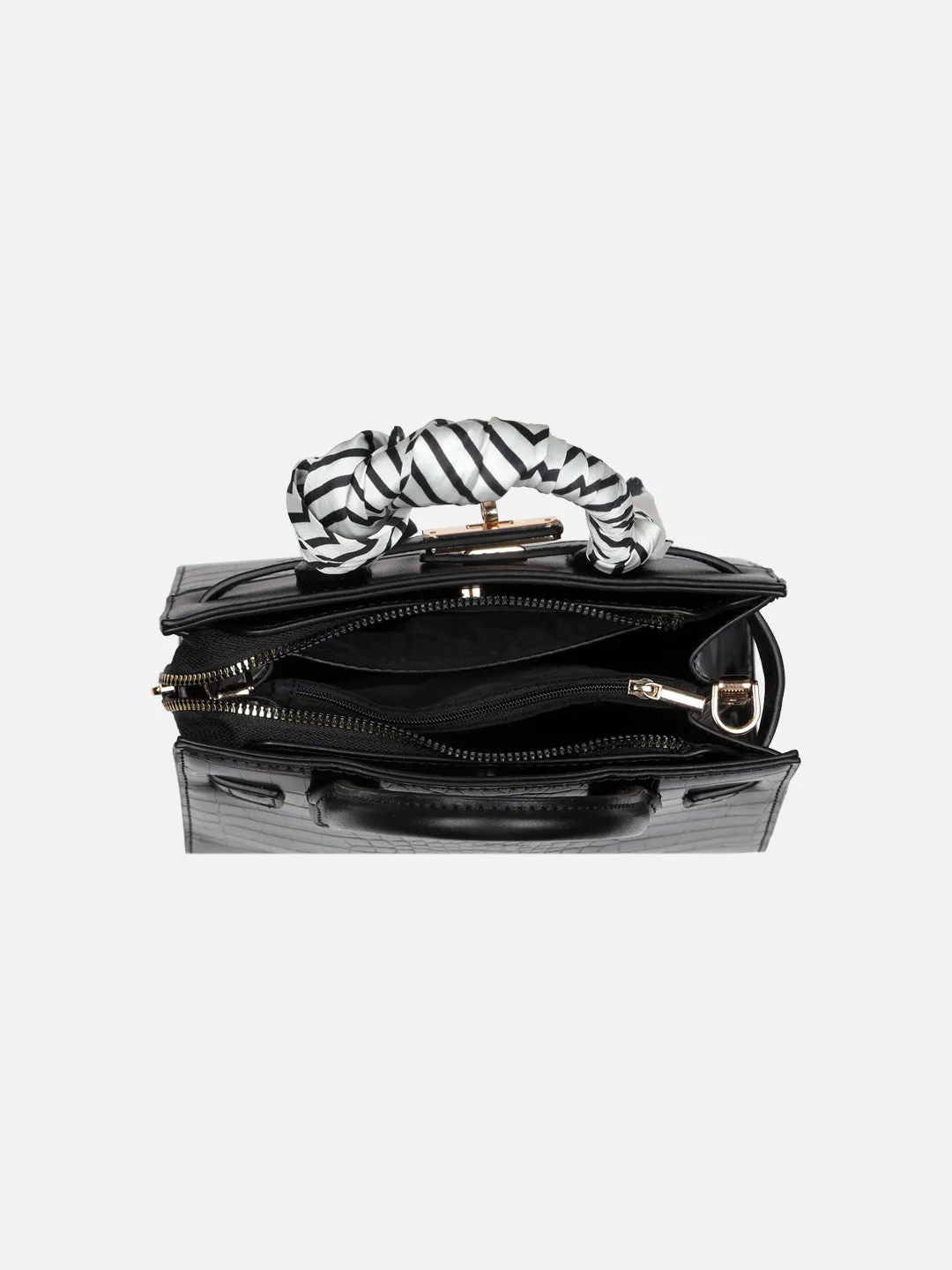 Lavie Luxe Strap 3 Compartment Small Satchel