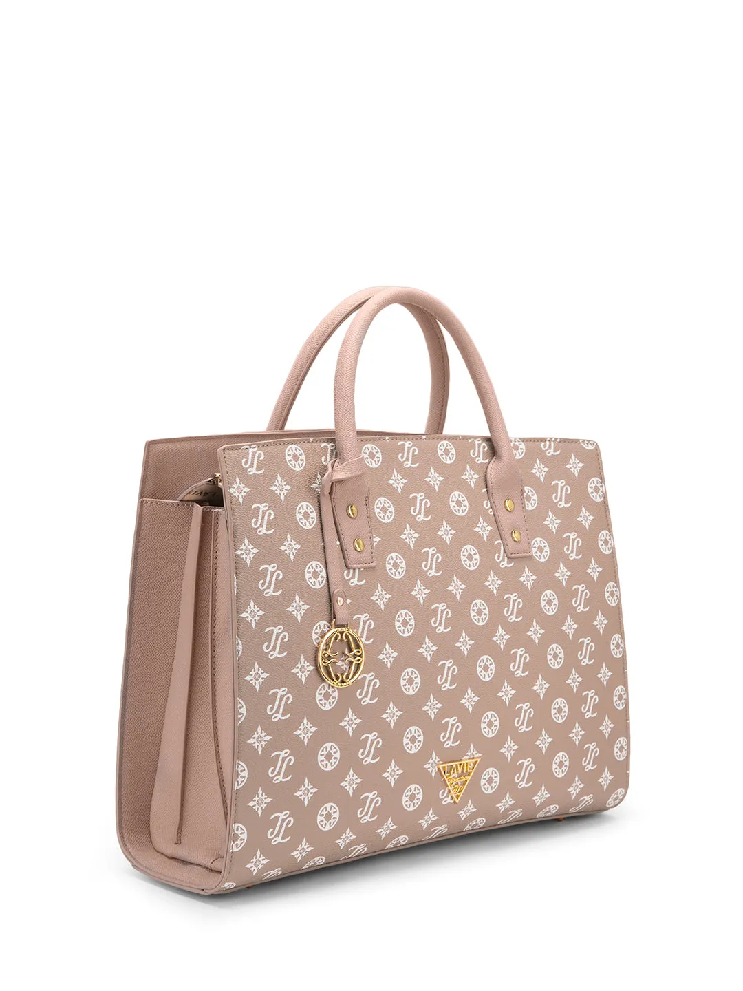Lavie Signature Brooklyn Off White Large Woman's Satchel