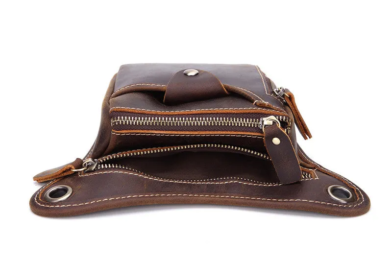 Leather BELT BAG Belt Pouch for men Waist Bag Shoulder Bag For Men