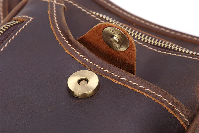 Leather BELT BAG Belt Pouch for men Waist Bag Shoulder Bag For Men