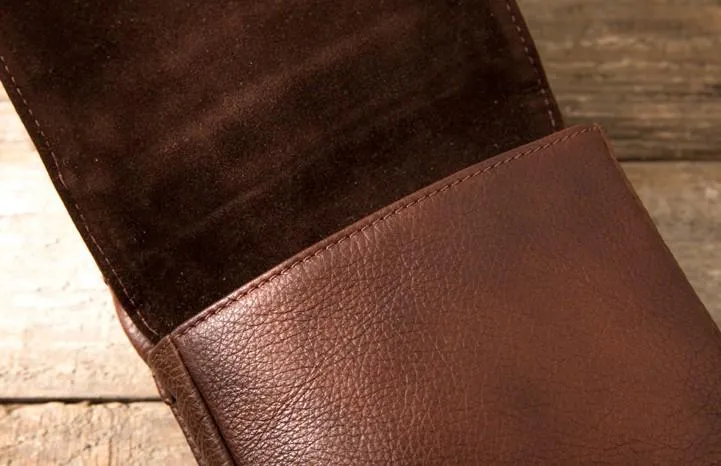 Leather Belt Pouch Belt Cases Mens Waist Bag Shoulder Bag for Men