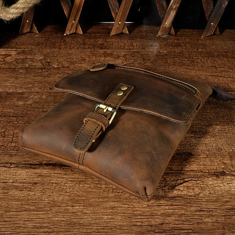 Leather Belt Pouch for Men Cell Phone Holsters Waist Bag BELT BAG Shoulder Bag For Men
