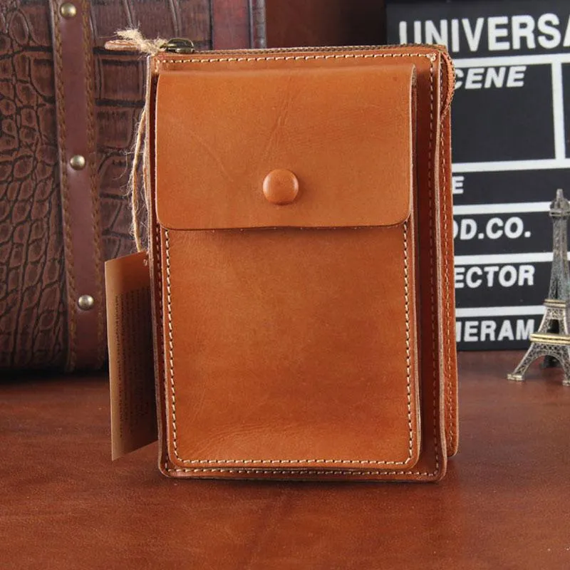 Leather Belt Pouch Mens Small Cases Waist Bag Hip Pack Belt Bag Fanny Pack Bumbag for Men