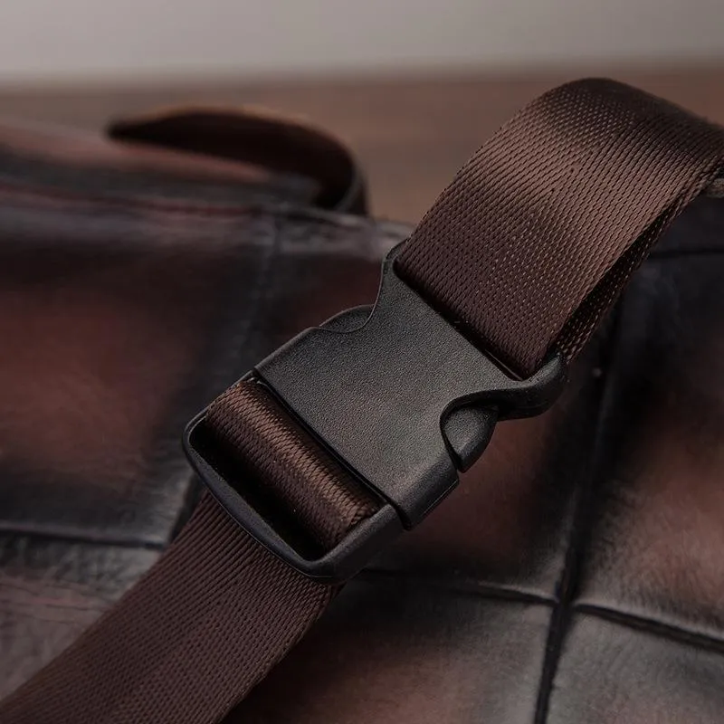 Leather Men Belt Pouch Thigh Bag Drop Leg Bag Biker Waist Purse Side Belt Bag for Men