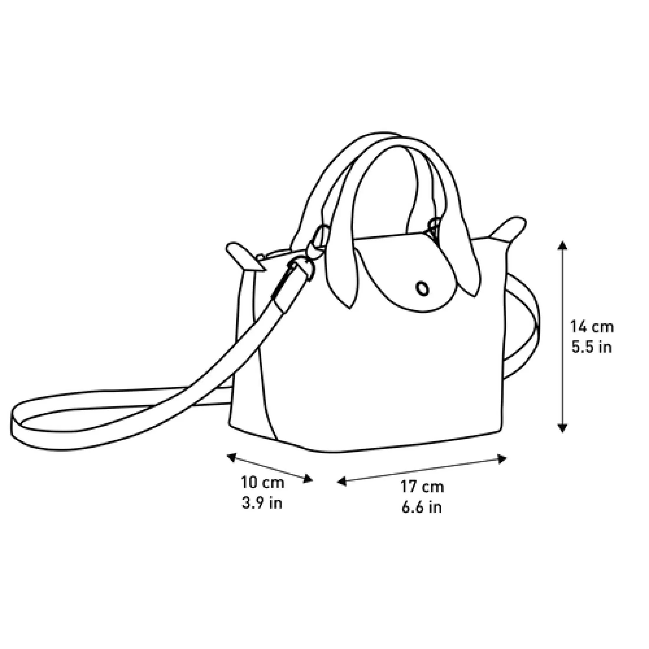 L.O.N.G.C.H.A.M.P Le Pliage Xtra XS Handbag Crossbody Bag