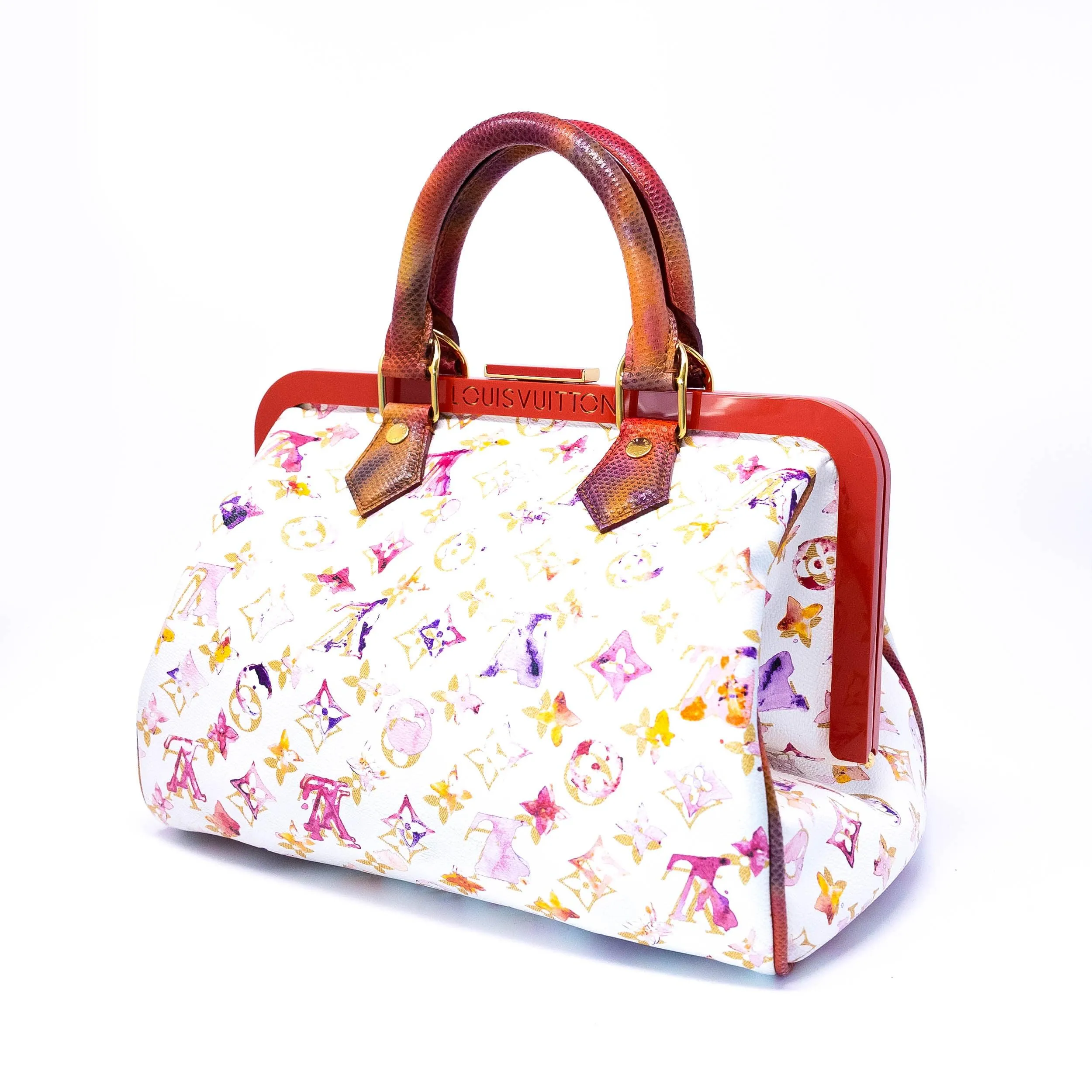 Louis Vuitton Aquarelle Frame Speedy 30