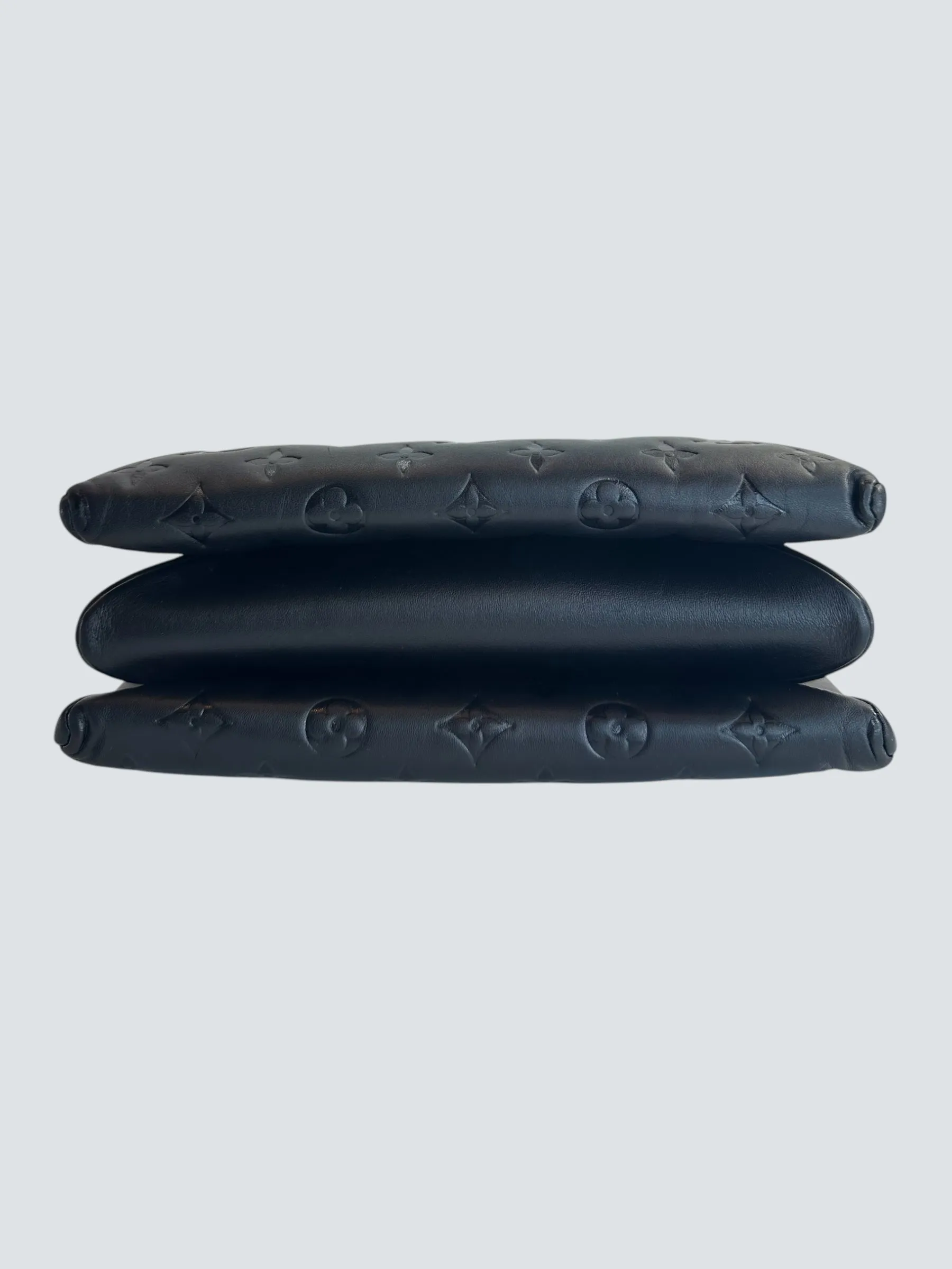 Louis Vuitton Black Empreinte Leather Coussin PM