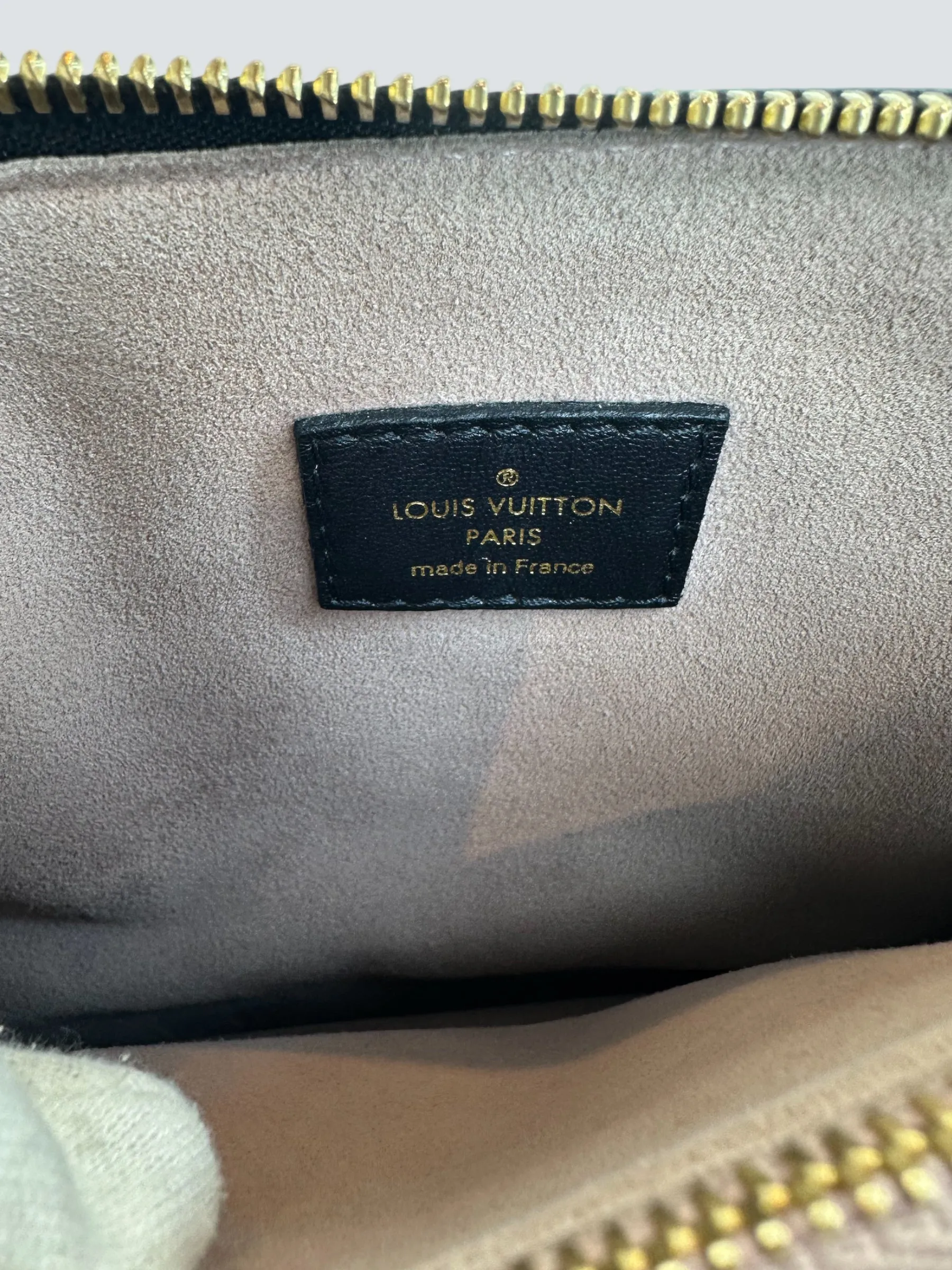 Louis Vuitton Black Empreinte Leather Coussin PM
