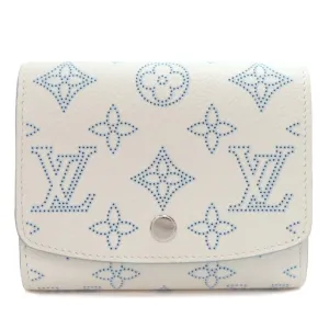 Louis Vuitton blue Mahina Leather Wallet (Bi-Fold) (Pre-Owned)