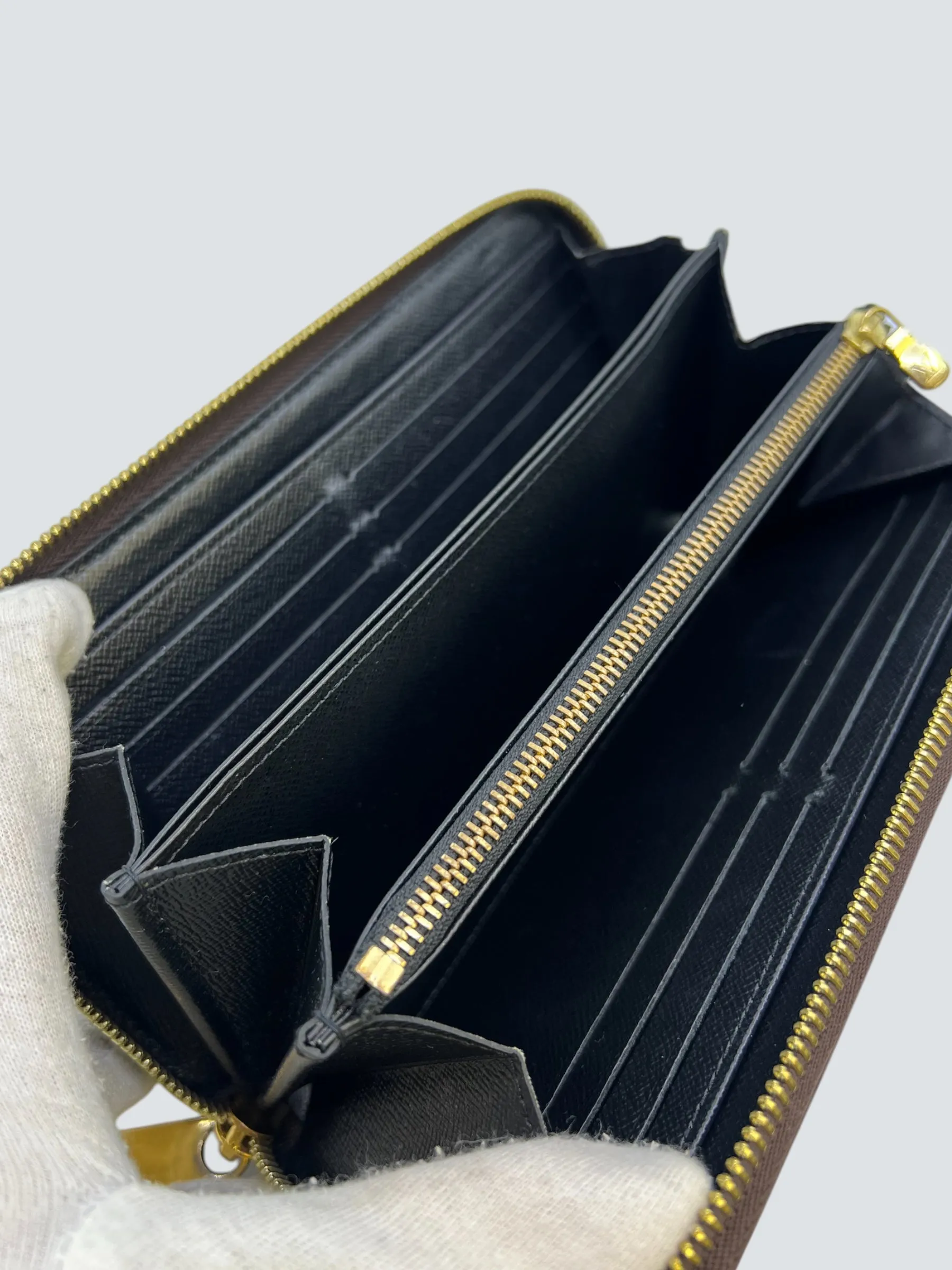 Louis Vuitton Canvas Reverse Monogram Long Wallet