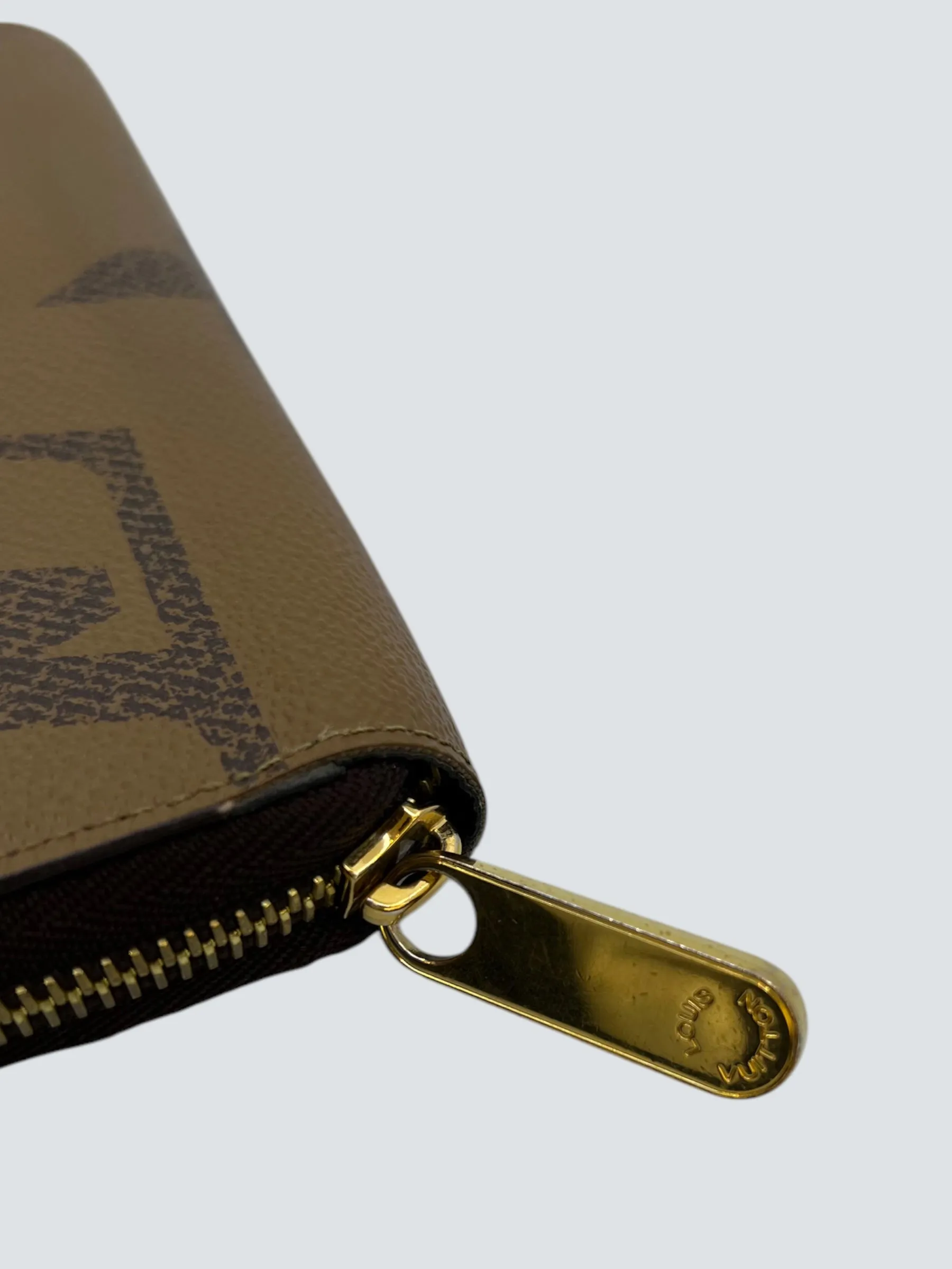 Louis Vuitton Canvas Reverse Monogram Long Wallet