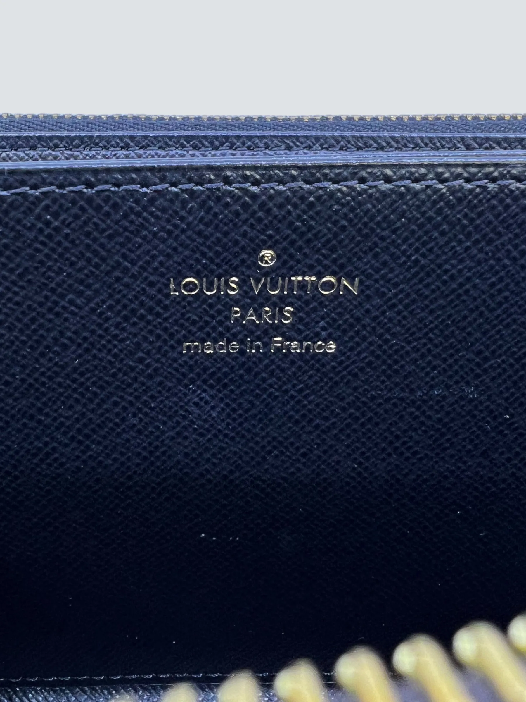 Louis Vuitton Canvas Reverse Monogram Long Wallet