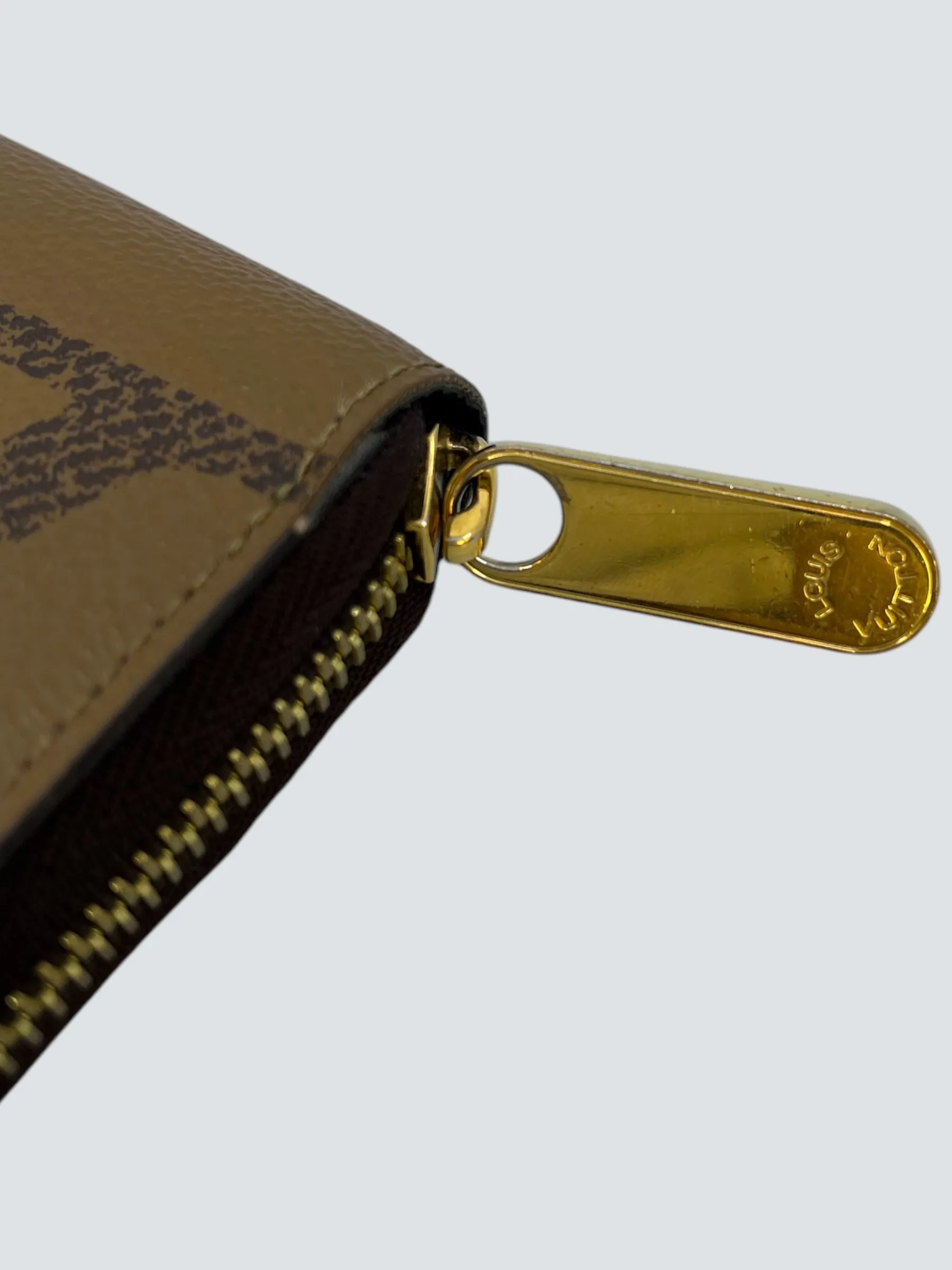 Louis Vuitton Canvas Reverse Monogram Long Wallet