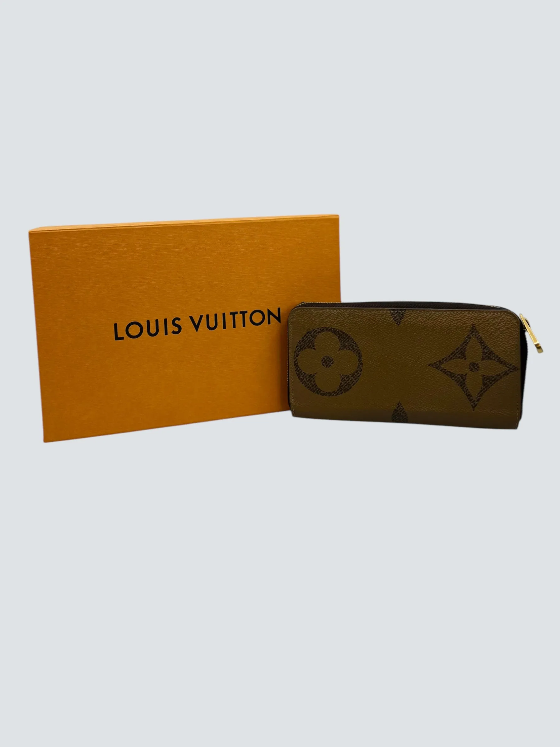 Louis Vuitton Canvas Reverse Monogram Long Wallet