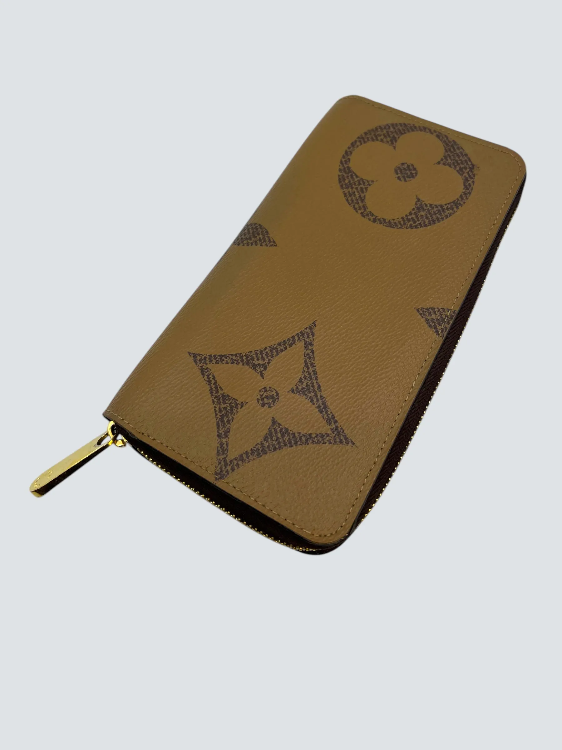 Louis Vuitton Canvas Reverse Monogram Long Wallet