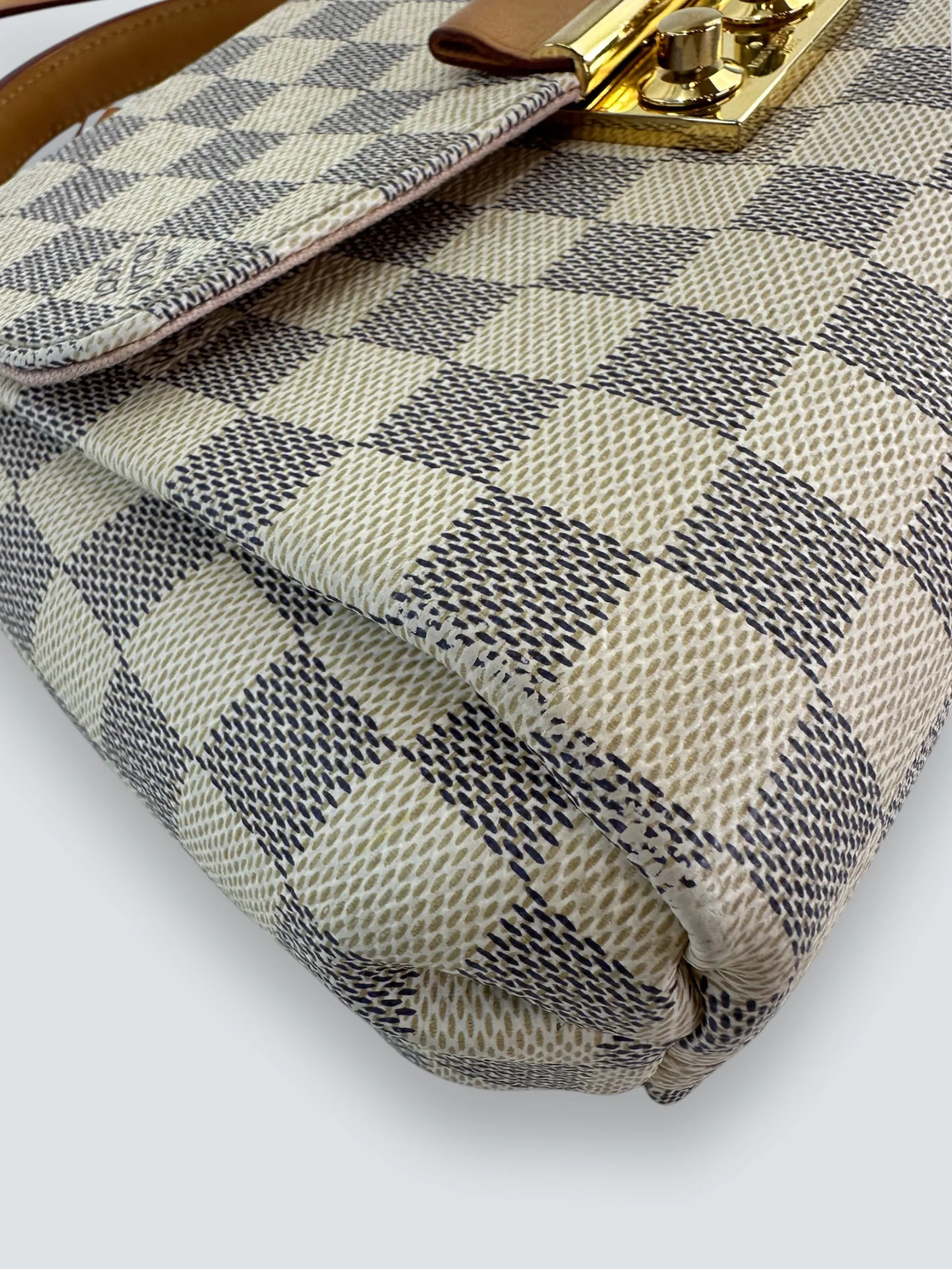 Louis Vuitton Damier Azur Canvas Croisette Crossbody