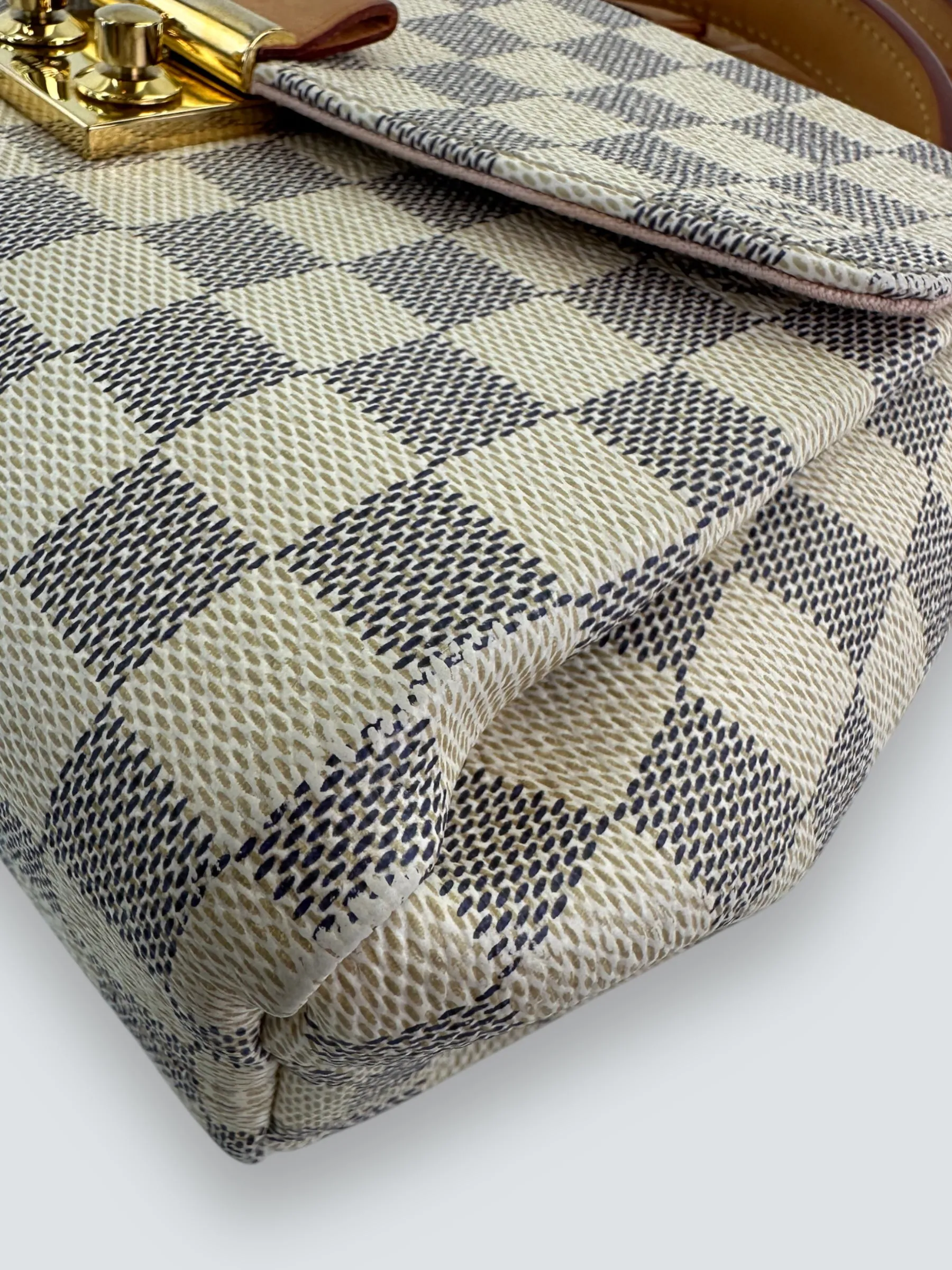Louis Vuitton Damier Azur Canvas Croisette Crossbody
