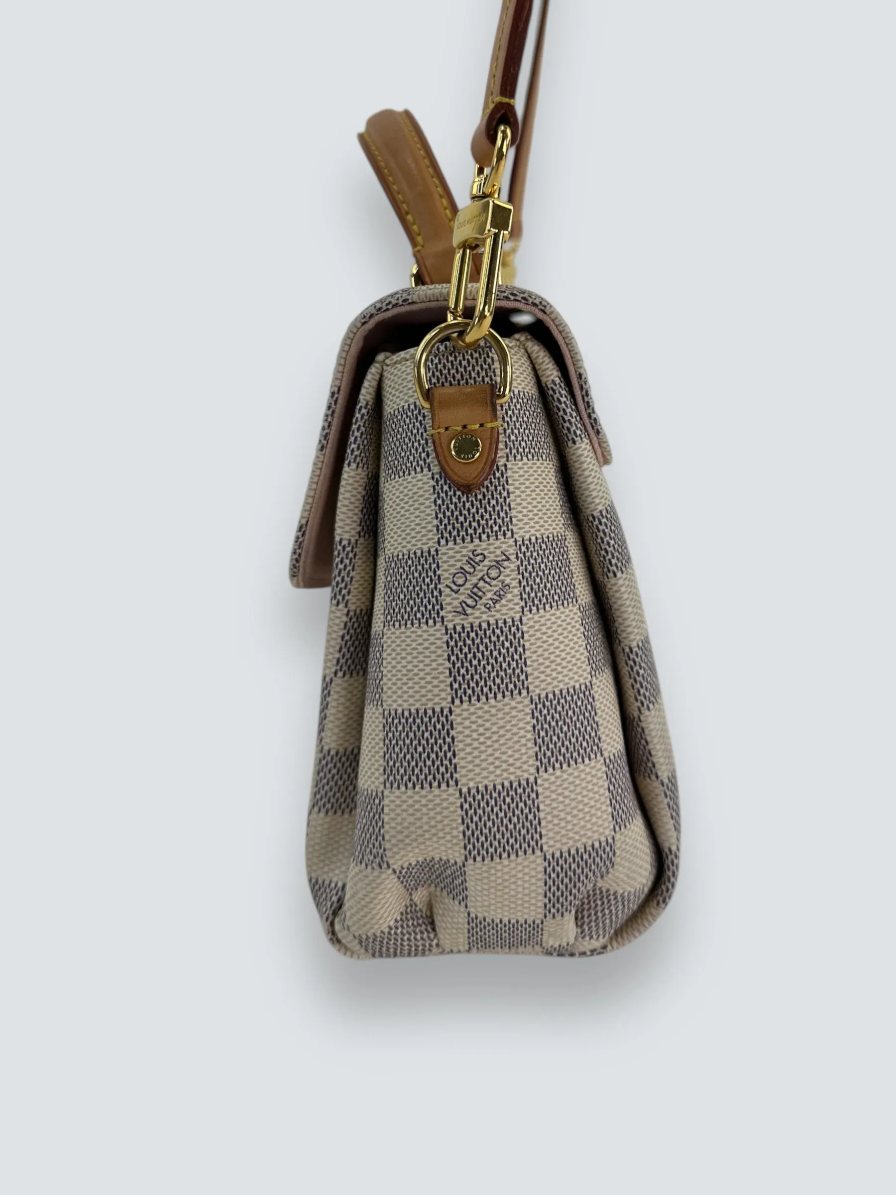 Louis Vuitton Damier Azur Canvas Croisette Crossbody