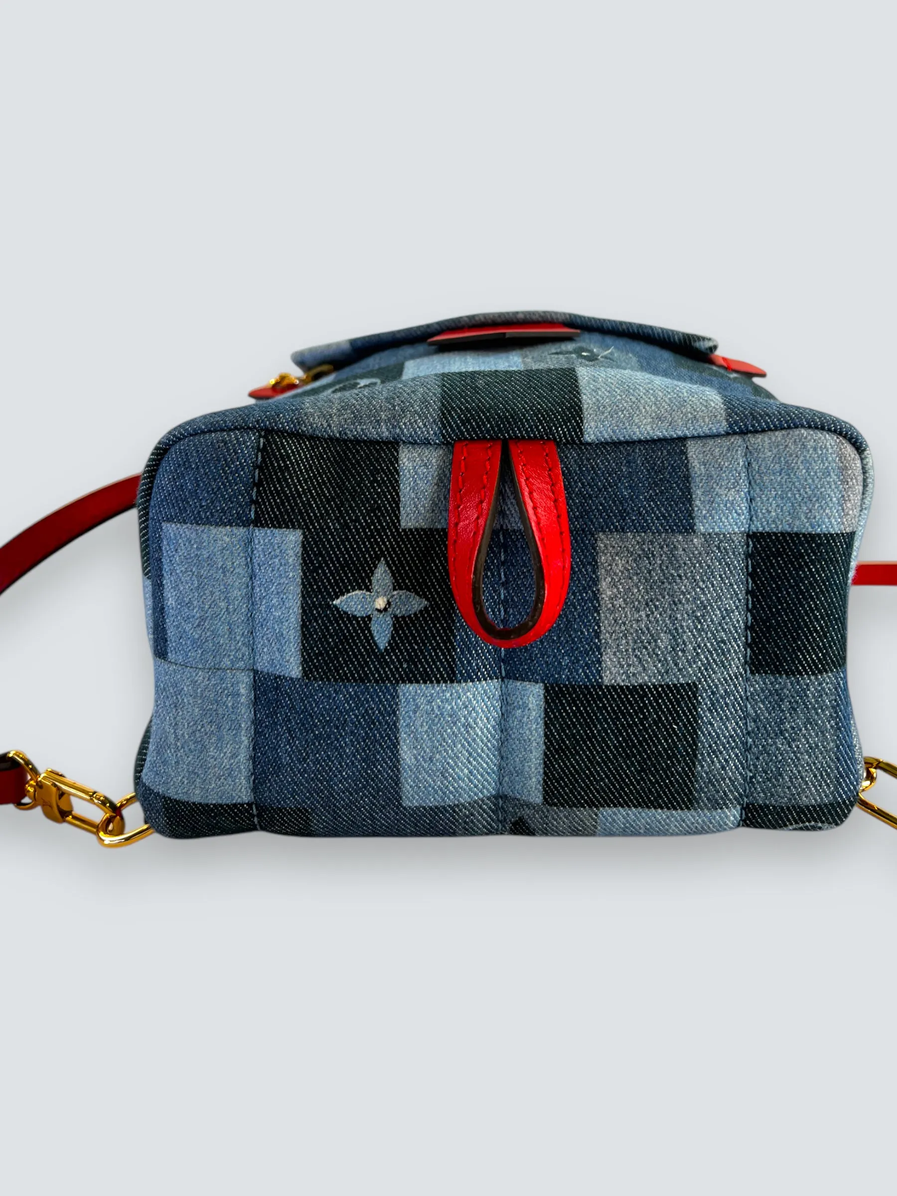Louis Vuitton Denim Palm Spring Mini Backpack