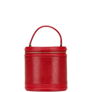 Louis Vuitton Epi Leather Handbag Vanity Bag (Pre-Owned)
