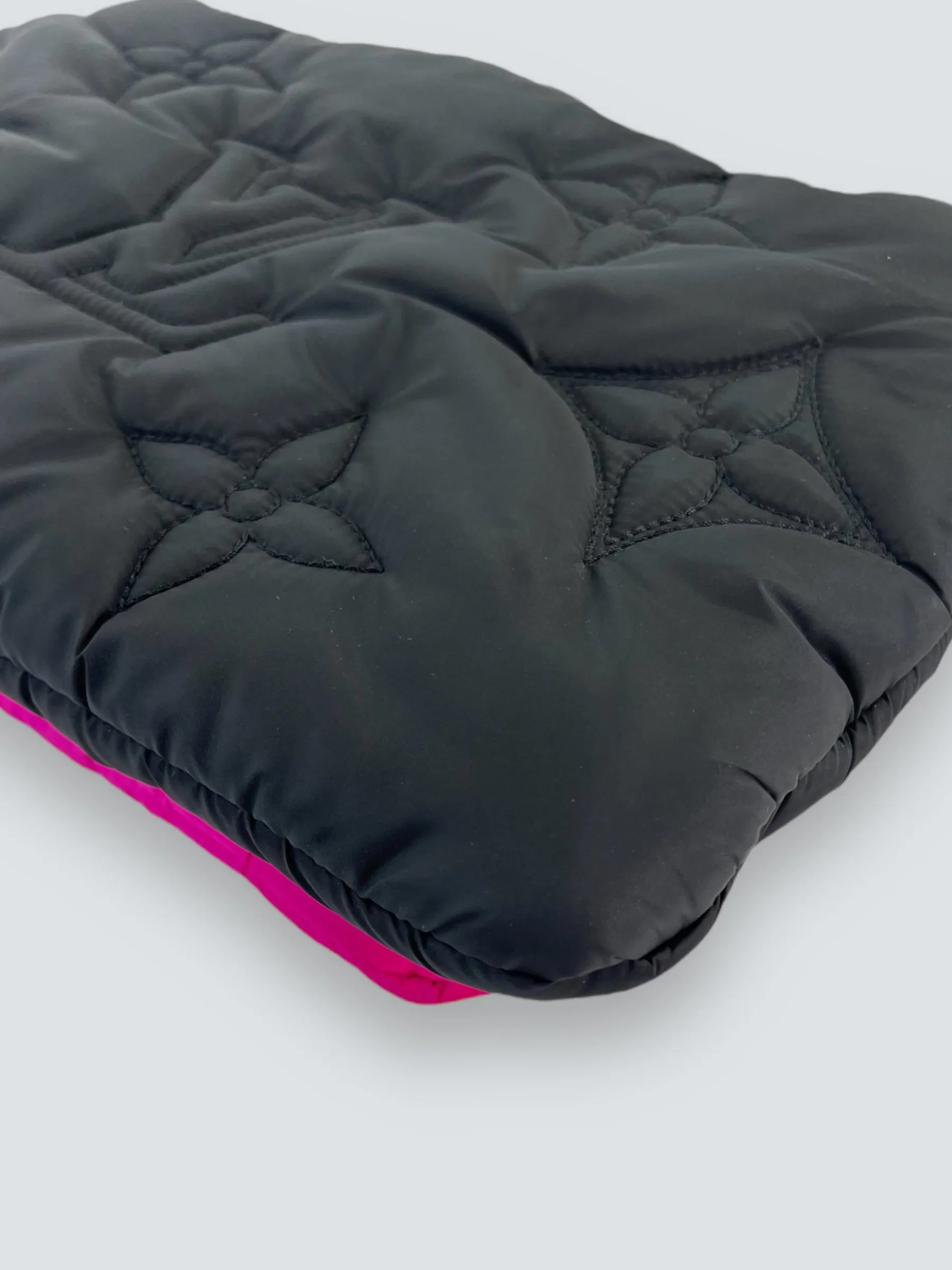 Louis Vuitton Fuschia & Black Pillow Multi Pochette