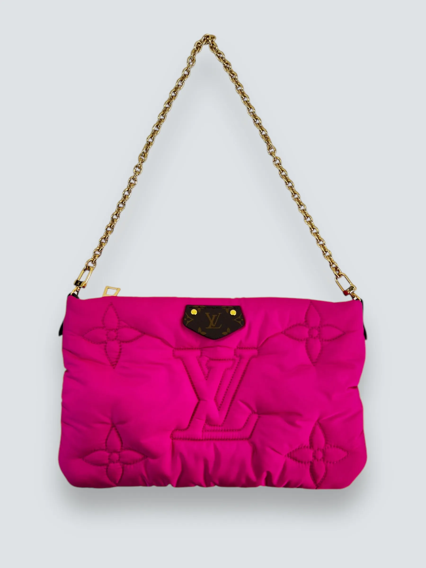 Louis Vuitton Fuschia & Black Pillow Multi Pochette