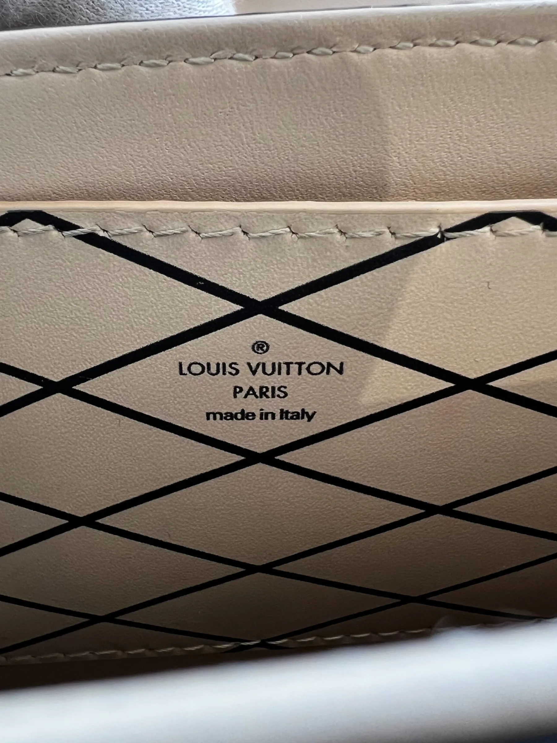 Louis Vuitton Monogram Canvas & Leather Vertical Trunk Crossbody